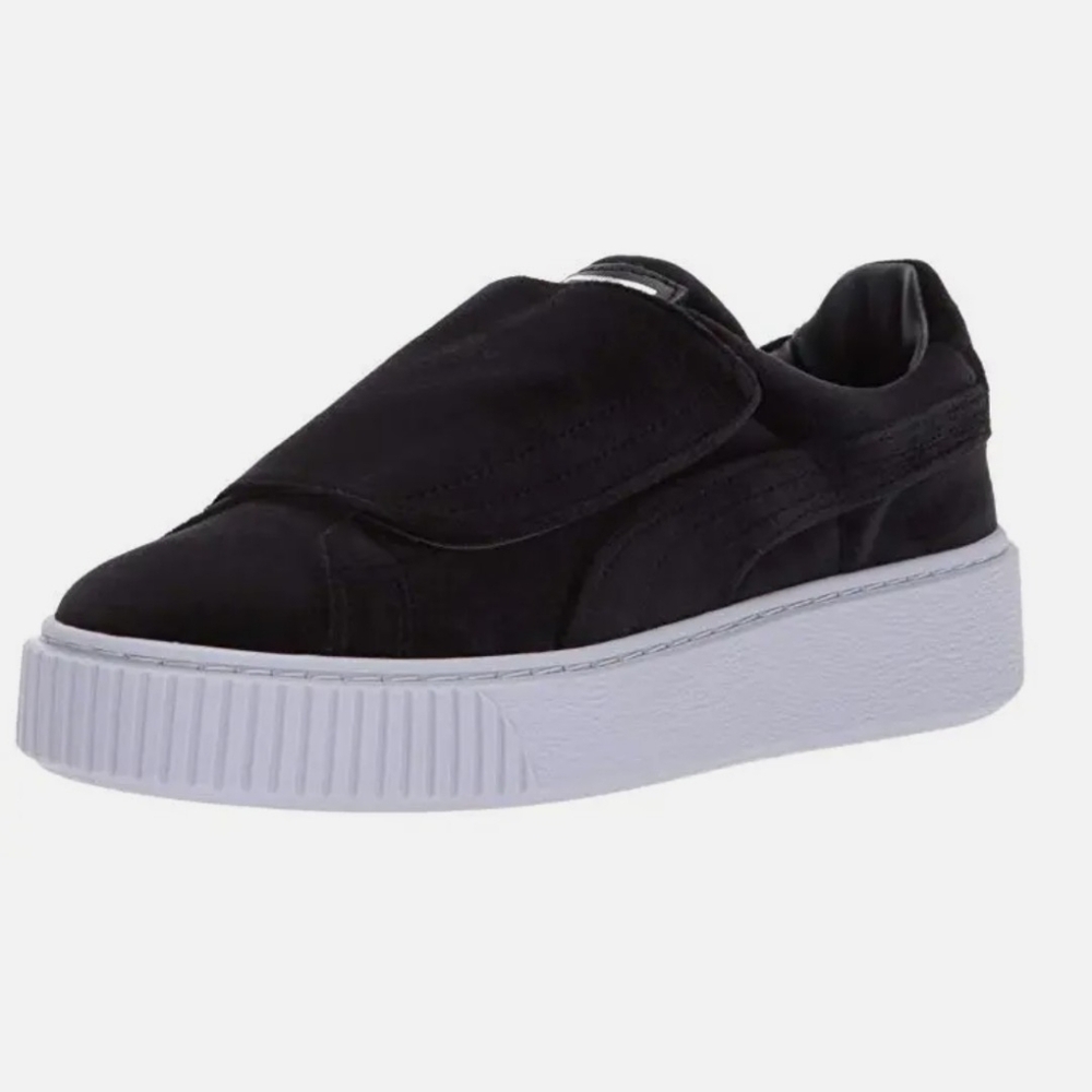 PUMA Basket Strap Velvet Rope Platform Women's Sneakers Size 6.5